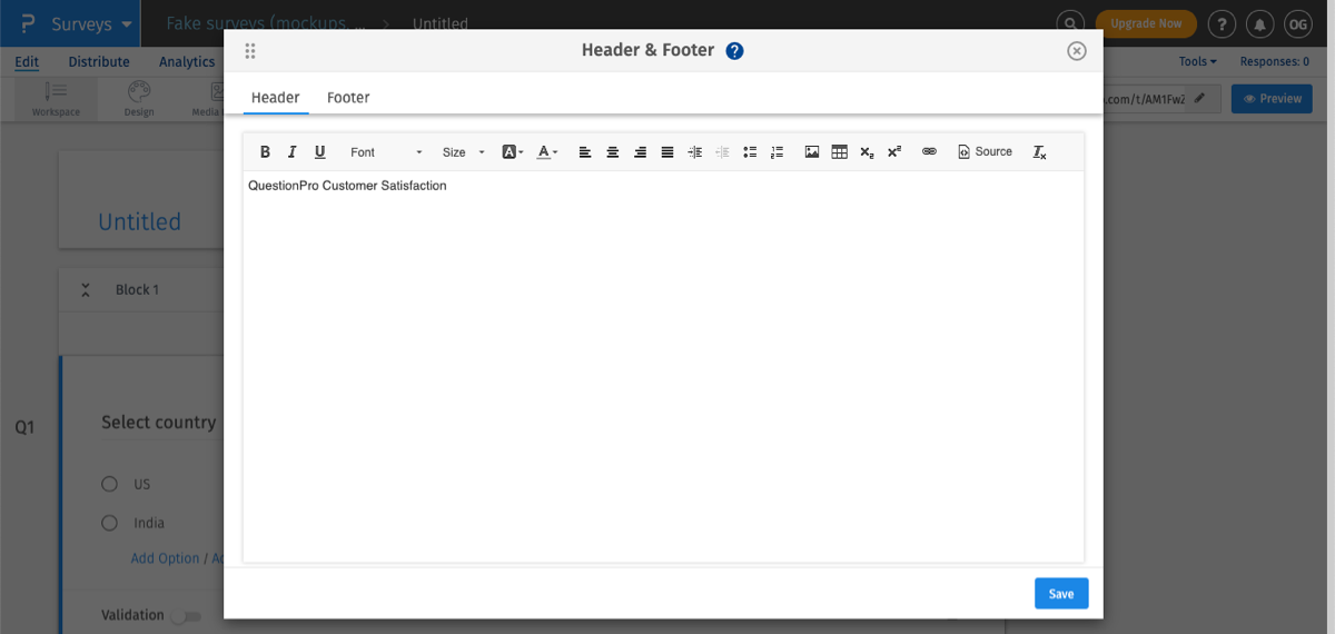 Survey Software Help Image