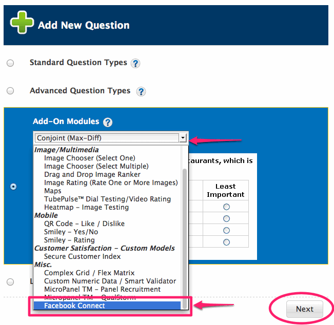 Survey Software Help Image